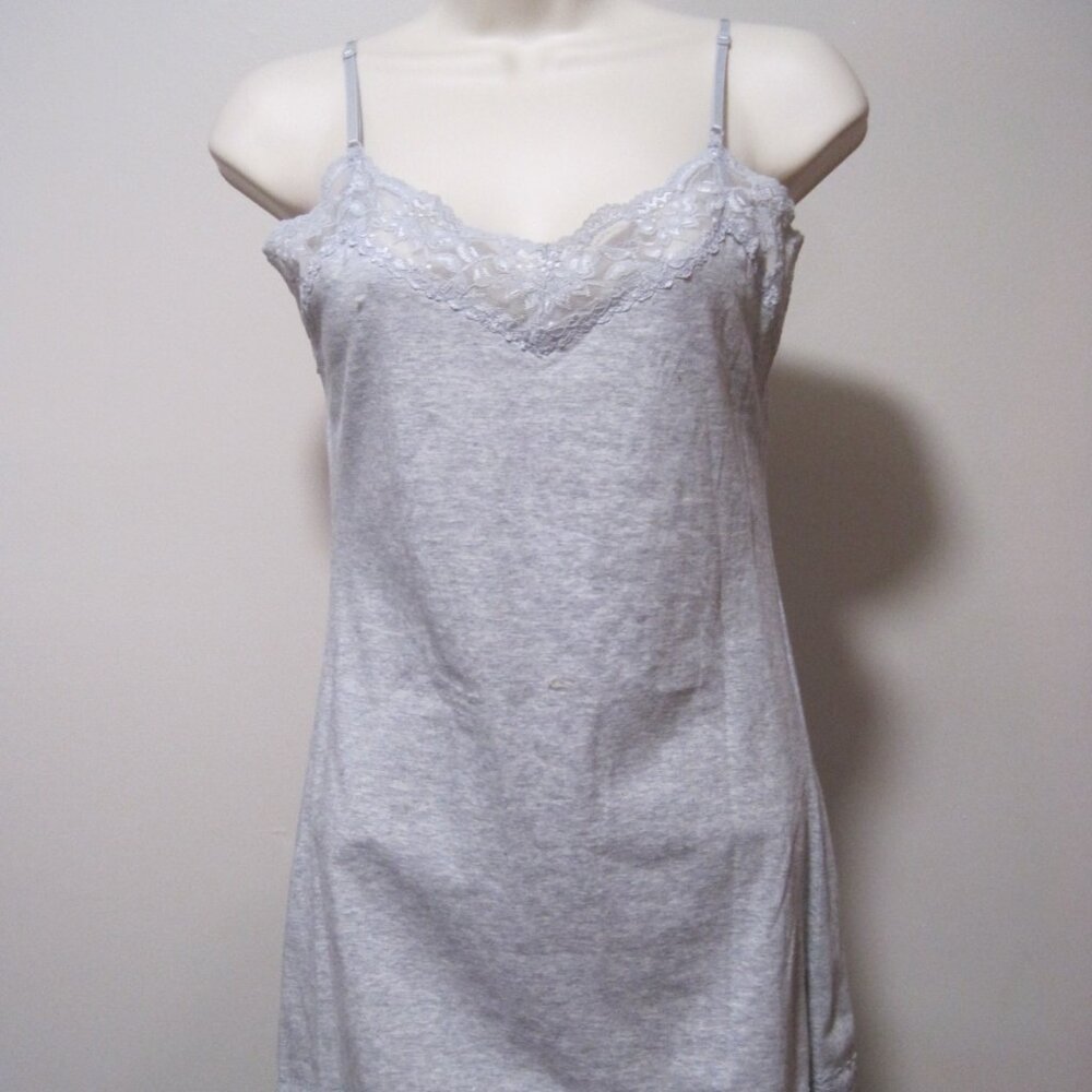 Bozzolo Womens Size Large Lace Sleeveless Tank Top Cami Long Layering Basic Vest
